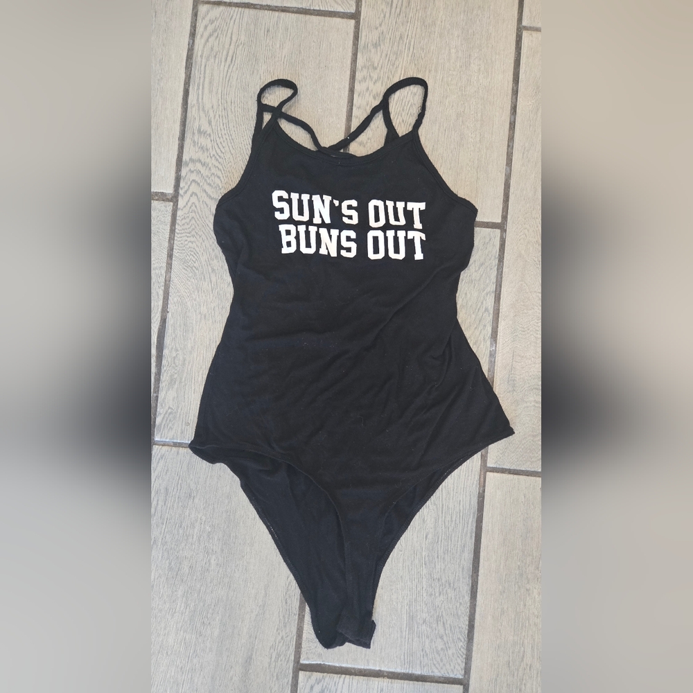 Charlotte Russe Sun's Out Buns Out ONESIE